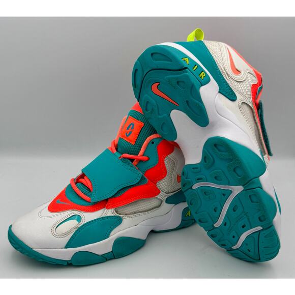 NIKE AIR MAX Speed Turf Crimson Turquoise Miami BQ9632-101 Sz 6.5 #226 main image 8